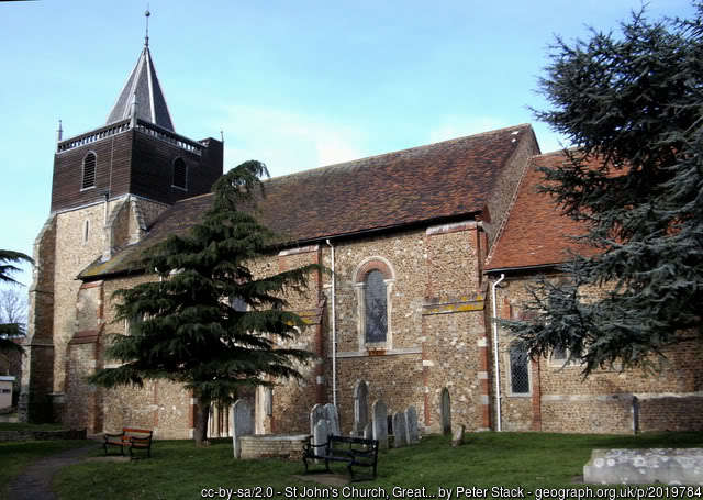 The old church at Great Clacton