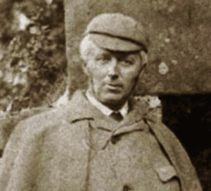 Dr. Joseph Bell, who inspired the character of Sherlock Holmes. Although the hat needed work.