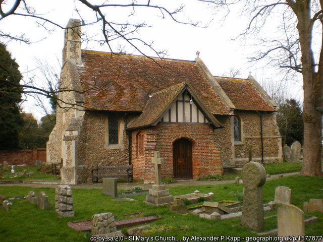 The tiny church at Frinton.